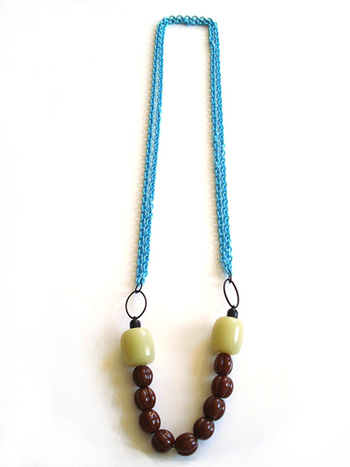 Beads & chain ketting-1