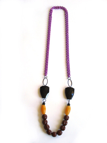 Beads & chain ketting-3